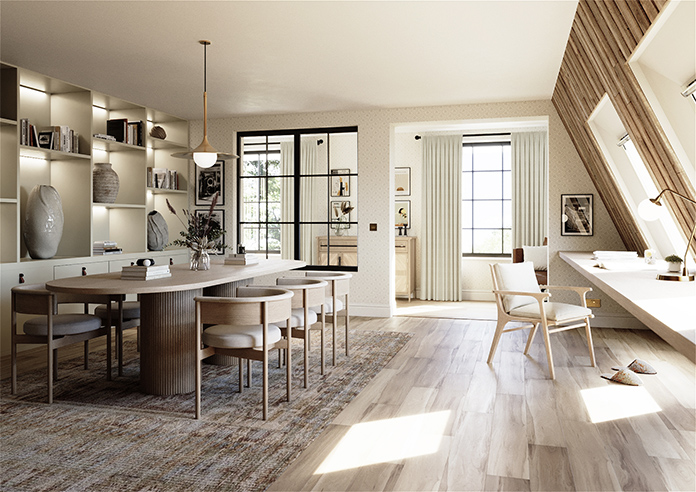 Braemar, Light Ecru - Made to Measure Curtains - Image 7